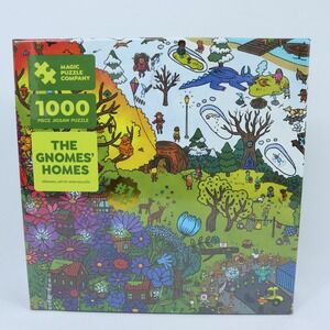Magic Puzzle Company The Gnomes Homes 1000 Piece Jigsaw Puzzle New Sealed